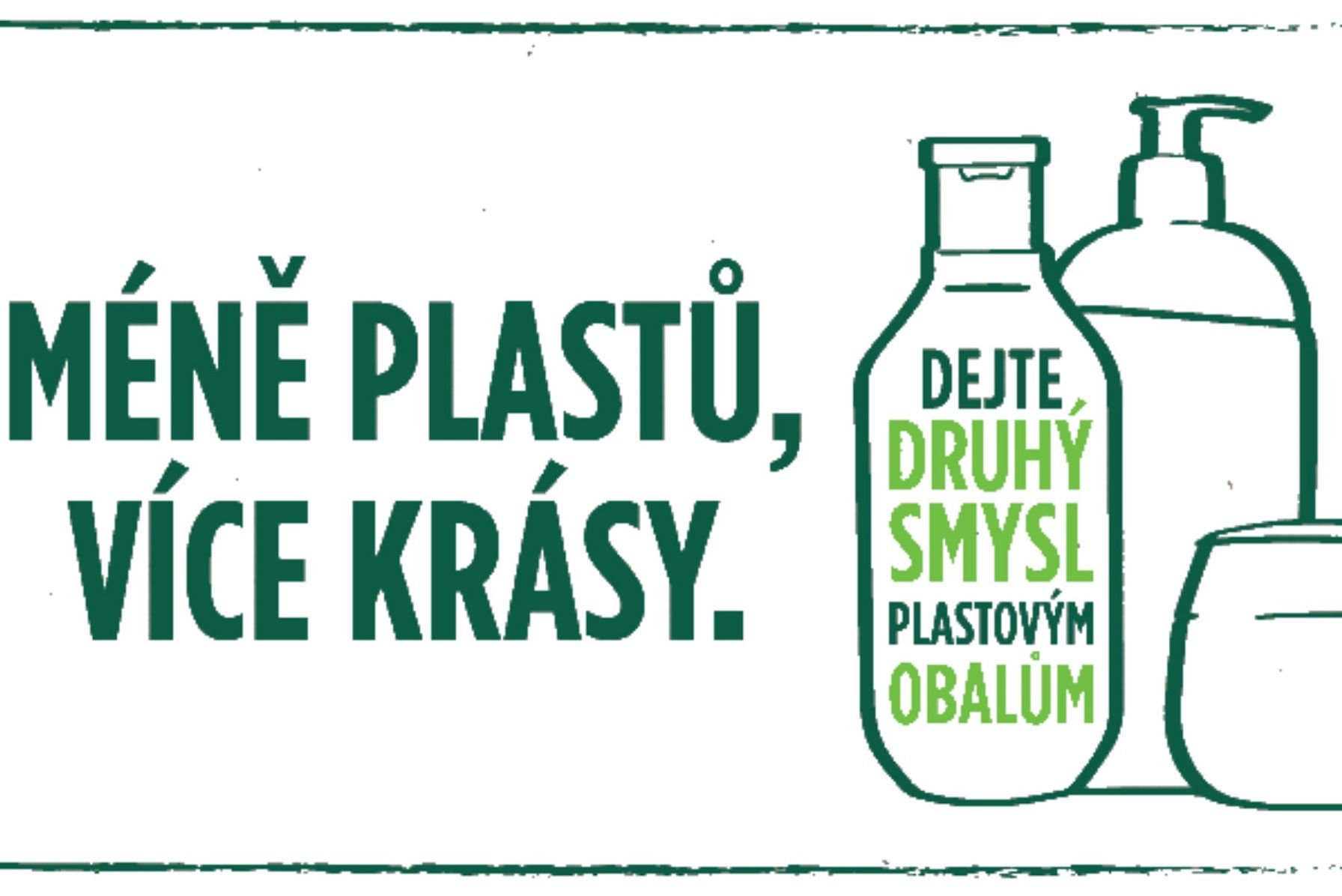 méně plastů